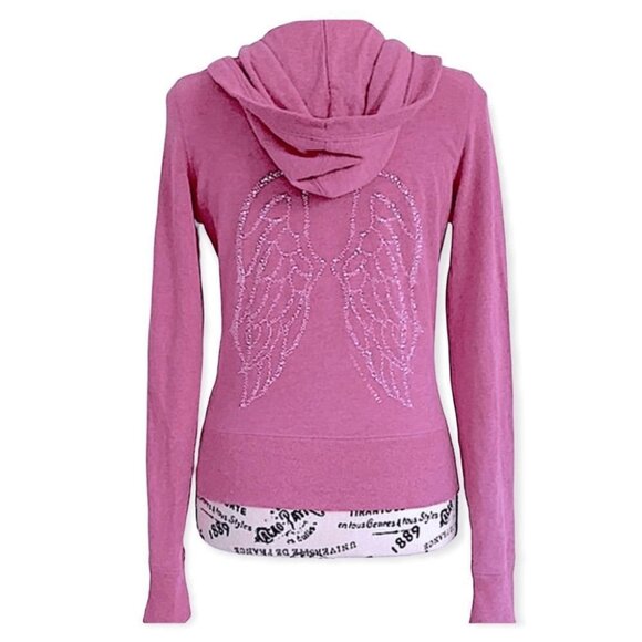 Rare Victoria's Secret Supermodel Angels hoodie size S - Picture 1 of 3